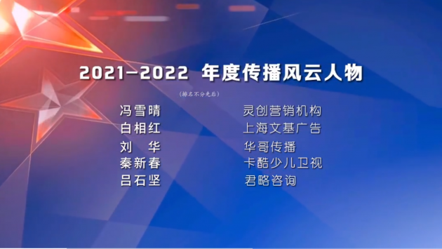 吕石坚荣膺“2022年度传播风云人物”